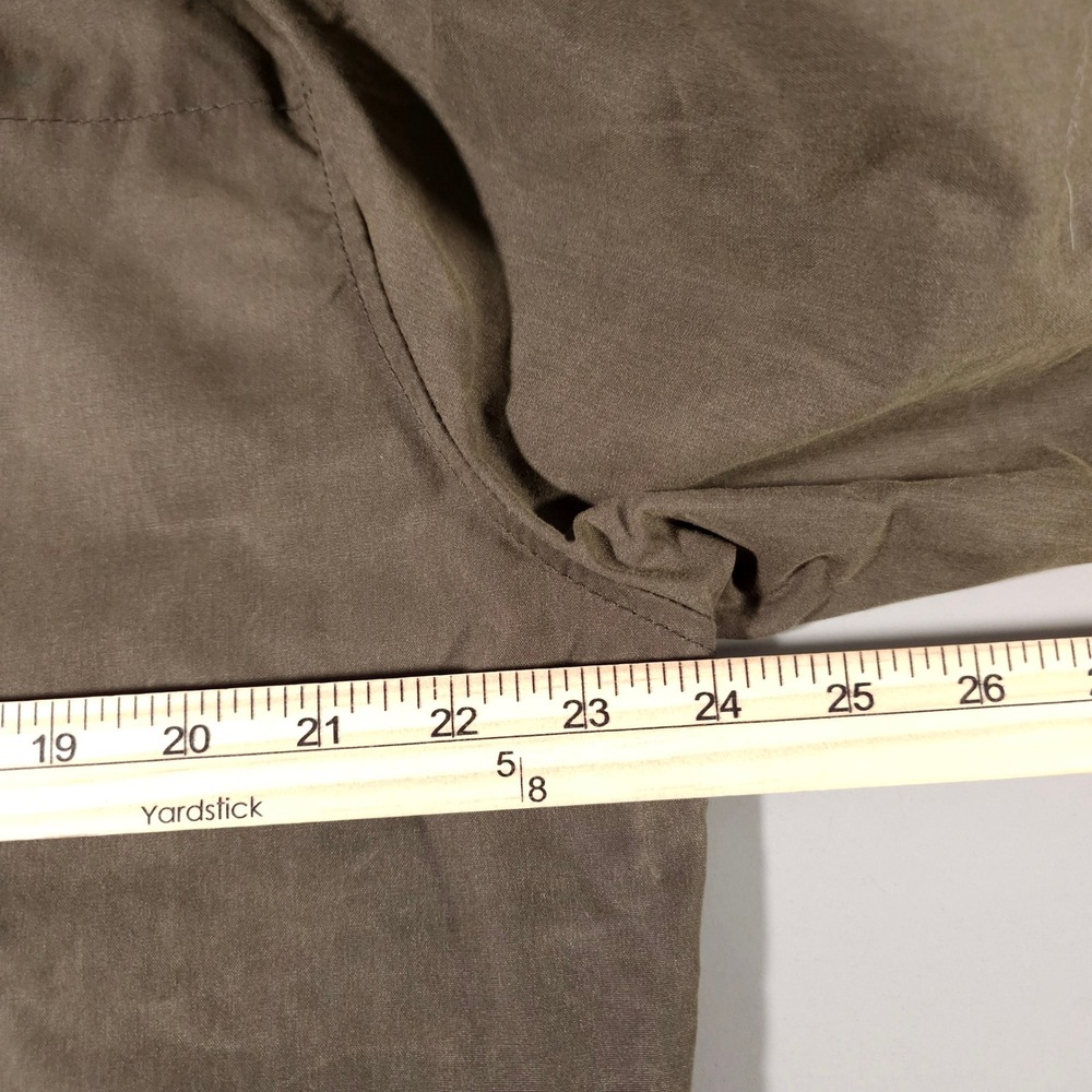 Filson Mile Marker Coat Mens L Otter Green Waxed Cotton Jacket 11010768 USA - Picture 7 of 9